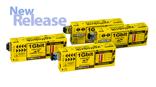 LYNX Technik AG Launches Redesigned yellobrik Ethernet to Fiber